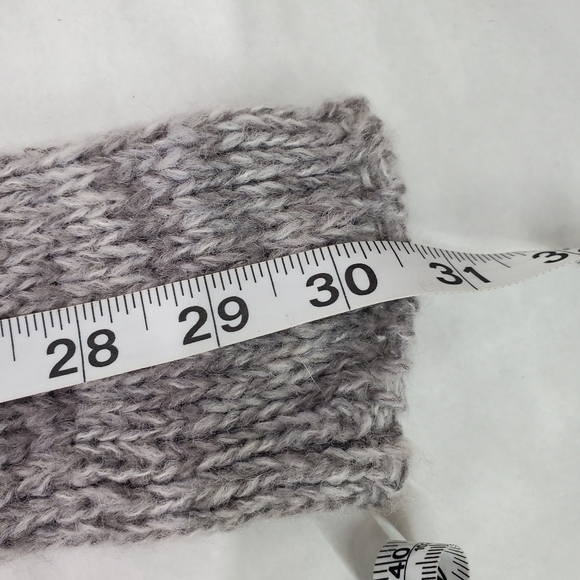 NWT FREE PEOPLE Home For The Holidays Sweater / Heather Grey Combo - Picture 12 of 12